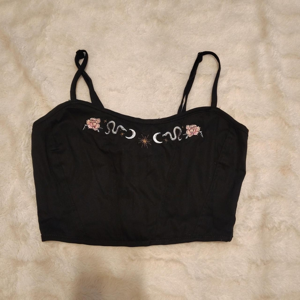 Hot Topic The School For Good And Evil Corset Top